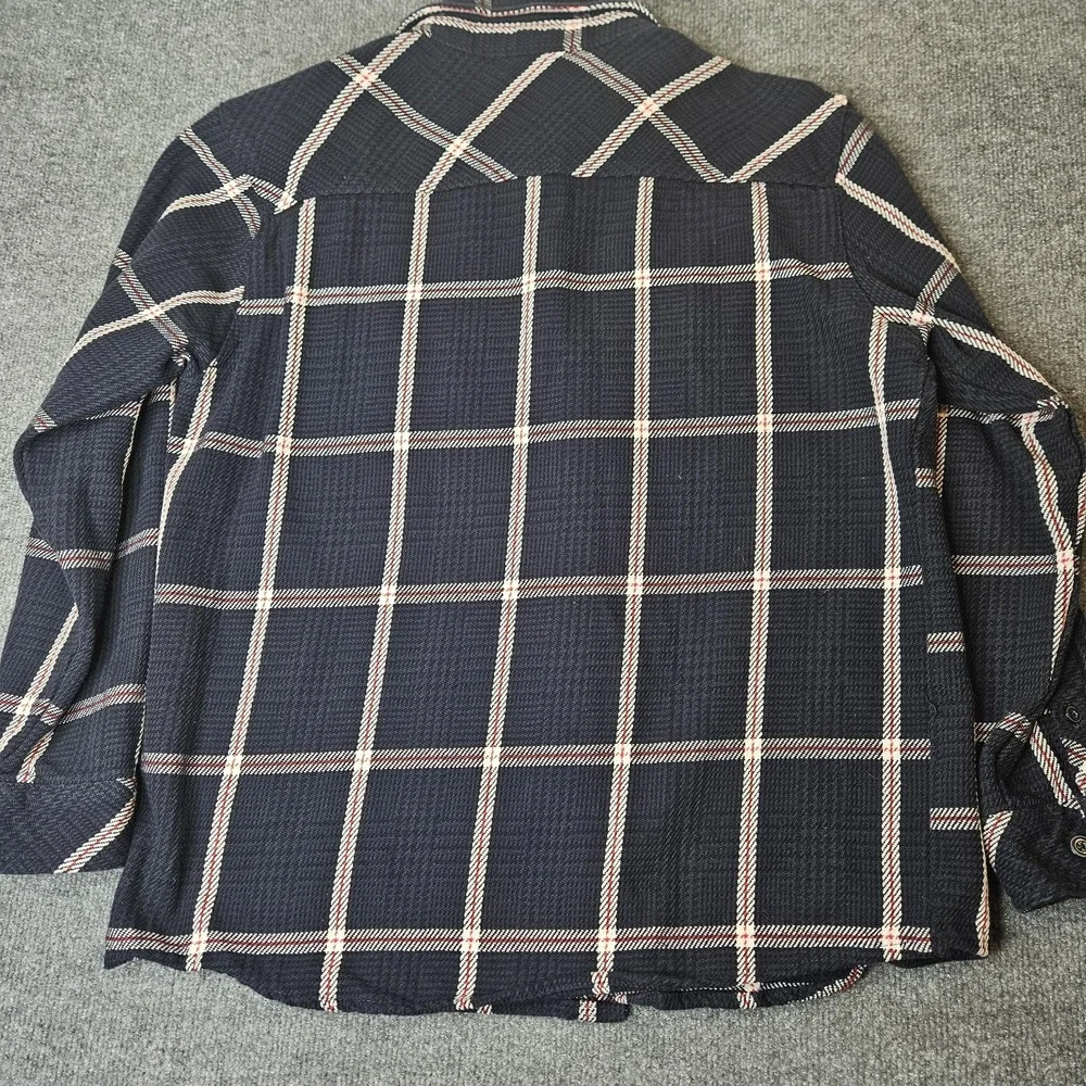 Pacific Trail Mens Woven Plaid Blanket Shirt‎ Heavyweight Longsleeve Large